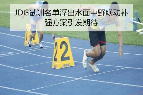 JDG试训名单浮出水面中野联动补强方案引发期待